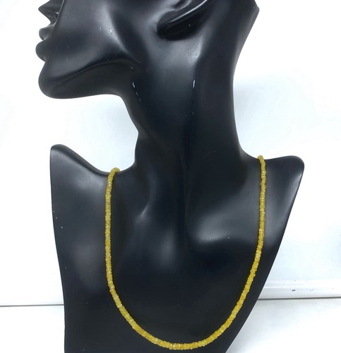 Collier saphir jaune - , 20”