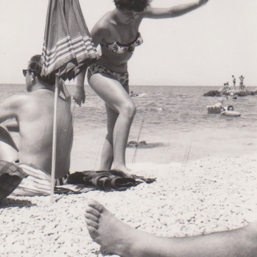 Photo ancienne bikini