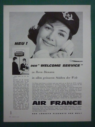 Pub compagnie air france - pub,