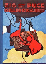 Zig et Puce Millionnaires - Alain Saint-Ogan - Eds. Glénat - 1995 