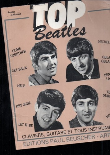 Top beatles partitions - partitions, musique