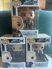 Lot Funko Pop! Fast and Furious : Luke Hobbs, Brian O’Conner et Dom Toretto