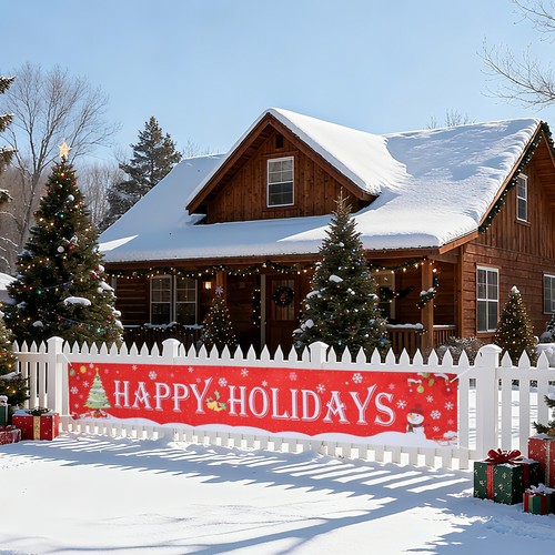 Christmas snowflake banner for - christmas,