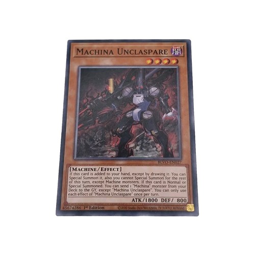 Machina unclaspare - yu-gi-oh!,