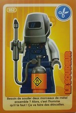 Crée Ton Monde Carte Lego 2018 Auchan N°52 Le Soudeur