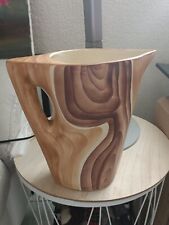  VALLAURIS CERAMIQUE PICHET ORANGEADE/EAU Vintage 1950/60 DECO BOIS OLIVIER 