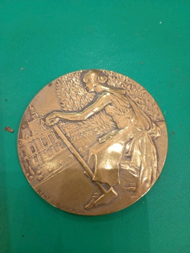 Medaille bronze ville - medaille, de