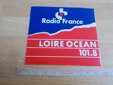 Autocollant RADIO FRANCE LOIRE