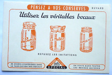 BUVARD - LE PARFAIT - BOCAUX DE CONSERVES MÉNAGÈRES - ILLUSTRATEUR -