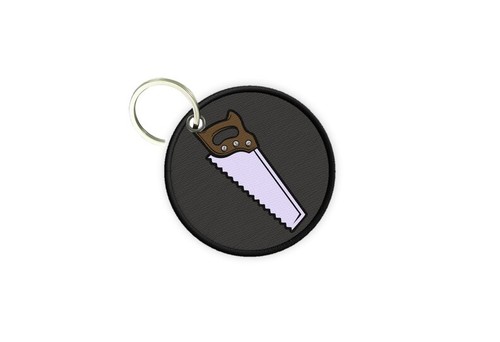 Porte cles clé clefs rond