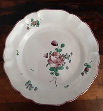 Rare assiette faïence