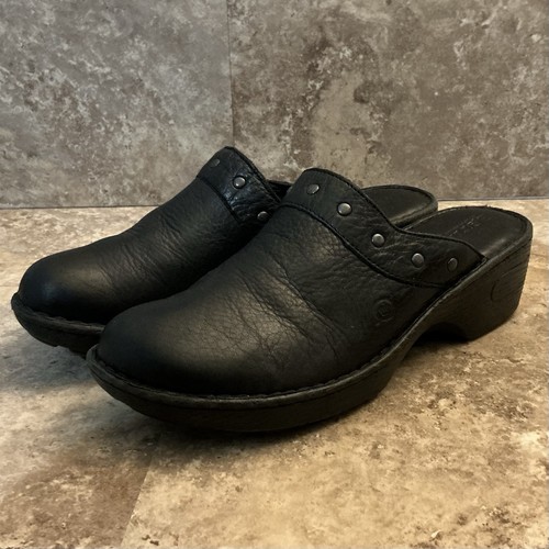 Born naomi wedge clogs black - clogs,