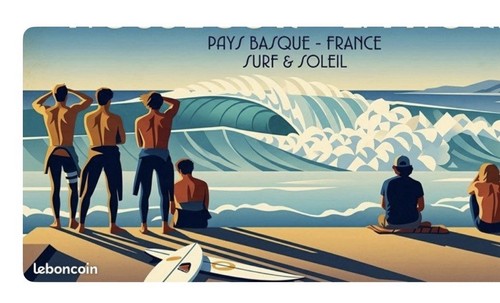 Affiche poster spot - affiche, surf