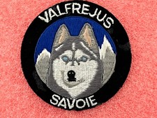 Patch Valfréjus Savoie husky