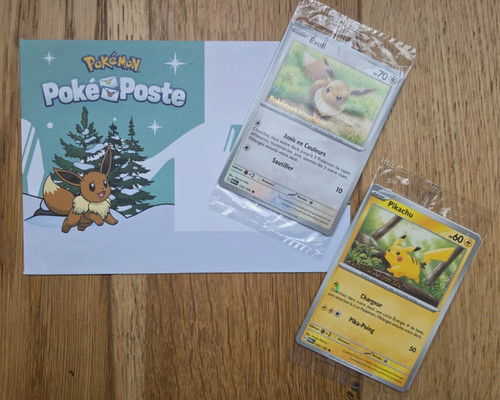 Carte pikachu evoli promo - carte, &