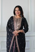 Bollywood Designer Indien Salwar Kameez Robe Congelées Soirée Costume Mariage