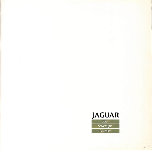 Jaguar xj6 sovereign - xj6, daimler