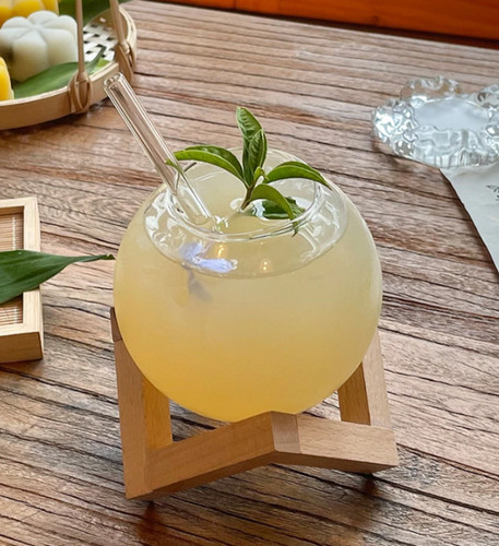 Martini cocktail glass ball - glass,