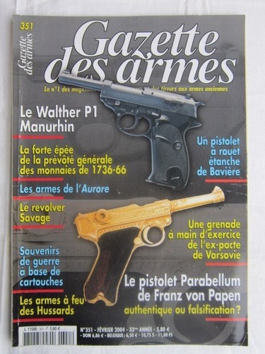 Gazette des armes 351 - gazette,