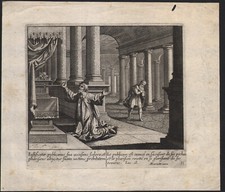 1670 Gravure Eau-forte Le