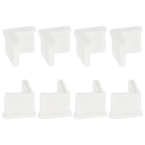 8pcs capuchon plastique angle - 8pcs,