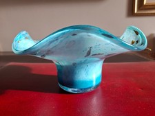 Rare grande coupe en verre