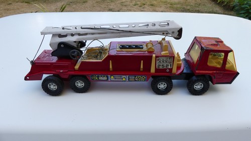 Camion grue jouet - , 1980