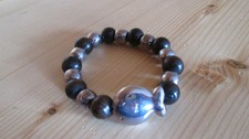 Bracelet clio blue  perles et