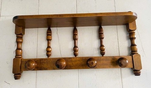 Porte manteau mural bois - porte,