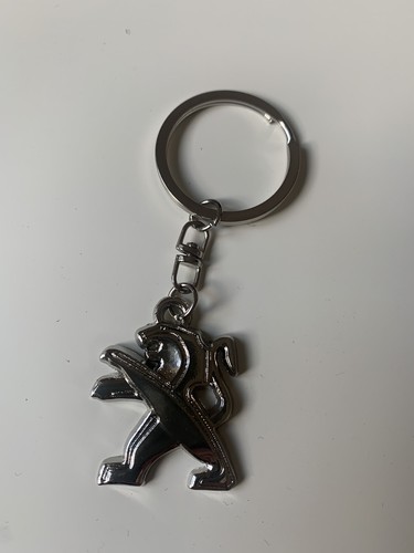 Porte cle metal peugeot neuf - peugeot,