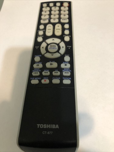 Toshiba 877 remote - toshiba, remote-