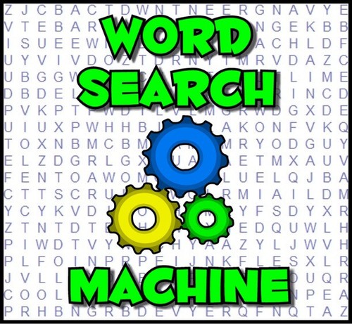 Word search machine software - word,