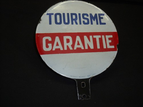Rarissime plaque emaillee - rarissime,