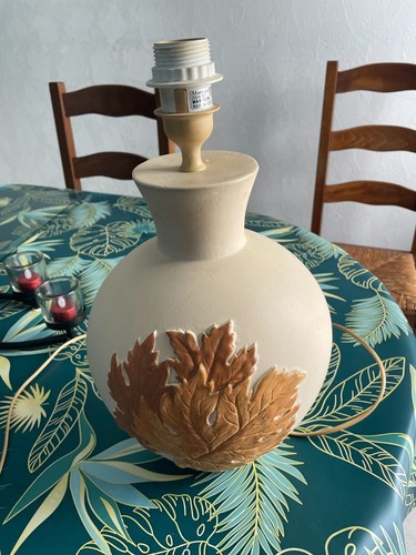 Lampe poser salon terre - lampe,