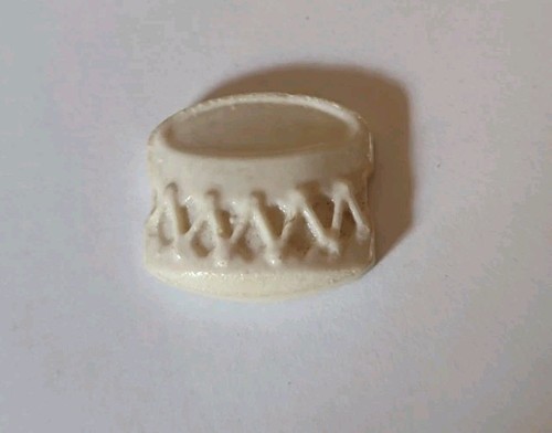 Fève ancienne tambour - tambour, biscuit