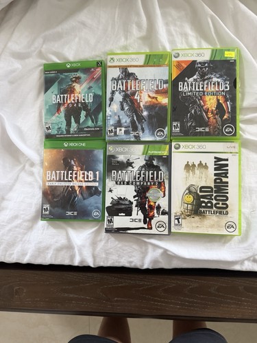 Battlefield xbox games lot - games,
