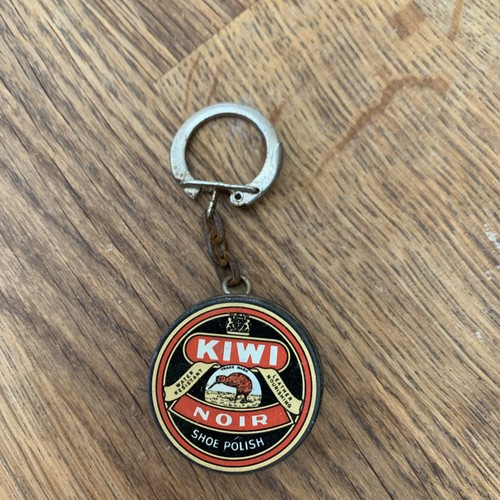 Porte cles kiwi cirage noir - cles,