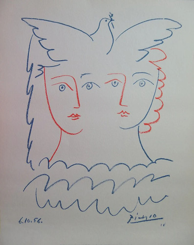 Pablo picasso couple à - pablo, la