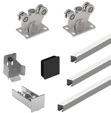 En Acier Tor-Bauteile Portails Coulissants Porte de Grange Garages 60x60 Hall