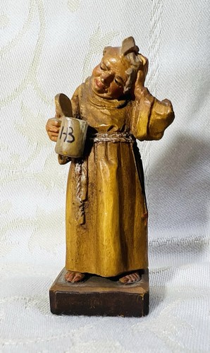 Anri moine figurine sculpture - anri,