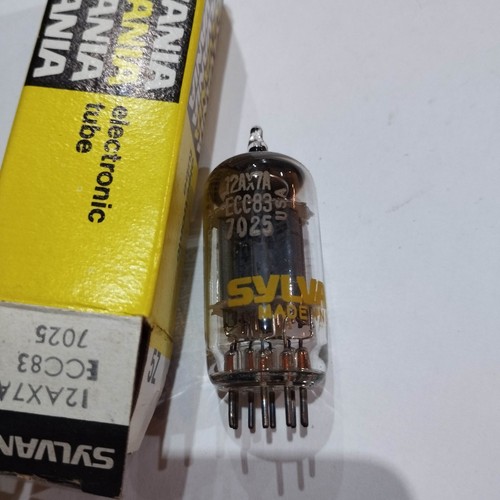 12ax7a sylvania tube - sylvania,