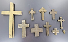 LOT DE 10 CROiX en BRONZE