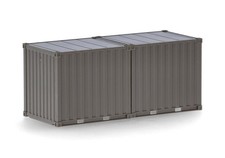 HERPA, Container 10 pieds gris