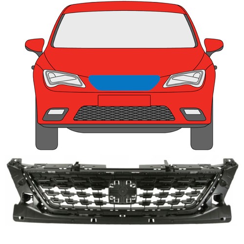 Grille calandre pour - calandre, seat