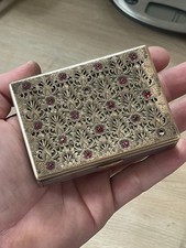 Boucheron Boite Argent massif