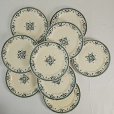 Assiettes Plates Service Amiral De Creil Et Montereau 1884