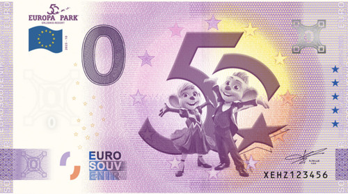 Billet souvenir 2025 allemagne - billet,