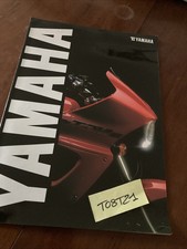 Yamaha 1992 gamme moto TY250R XVZ13TD FJ1200 FZX750 etc prospectus catalogue