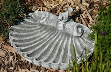 Bain oiseaux avec - bain, pierre