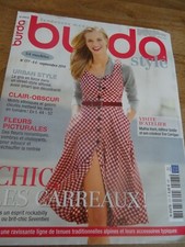 MAGAZINE BURDA CHIC LES CARREAUX ESPRIT ROCKABILLY FIFTIES ETC... 2014 N°177